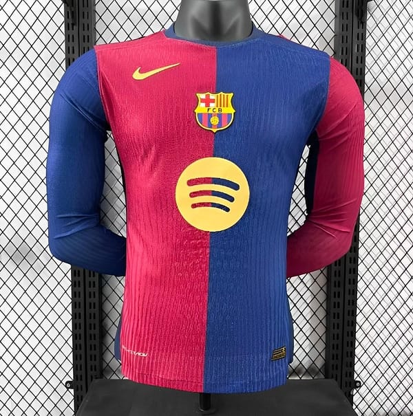 Player Version 24/25 Barcelona Home 125th Anniversary Jersey - Image 8