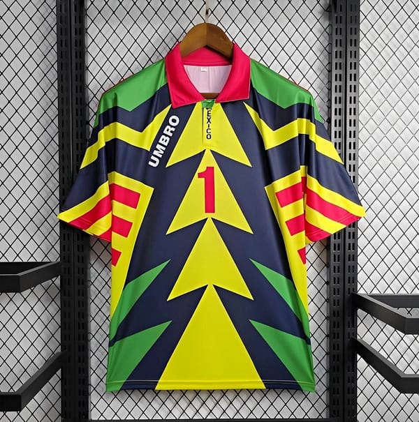 Retro 1994 Mexico Away Goalkeeper Jersey