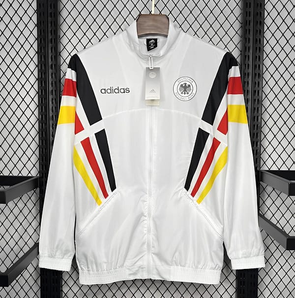 2024 Germany Euro White Windbreaker