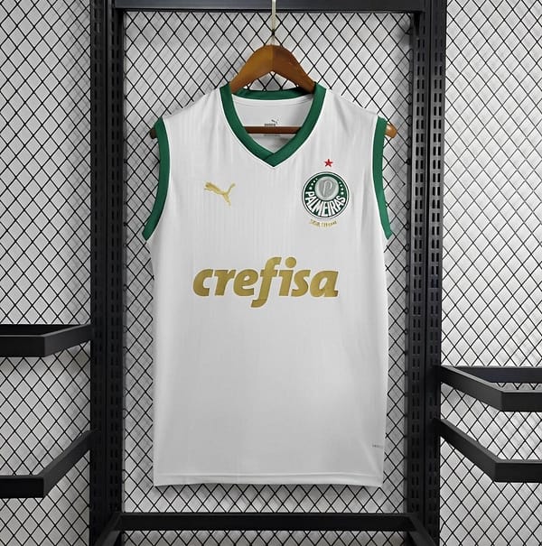 24/25 Palmeiras Away White Vest Jersey