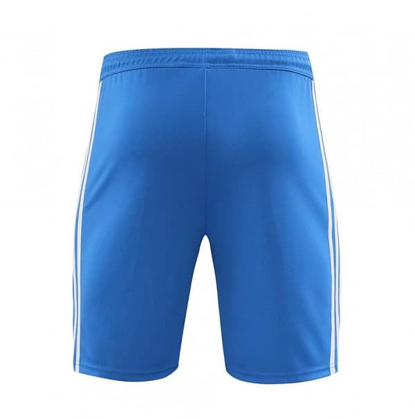 24/25 Adidas Original Blue Short Sleeve Jersey+Shorts - Image 6