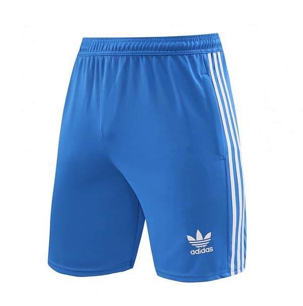 24/25 Adidas Original Blue Short Sleeve Jersey+Shorts - Image 7