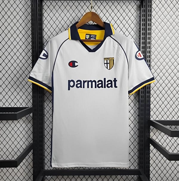 Retro 03/04 Parma Calcio Away White Jersey