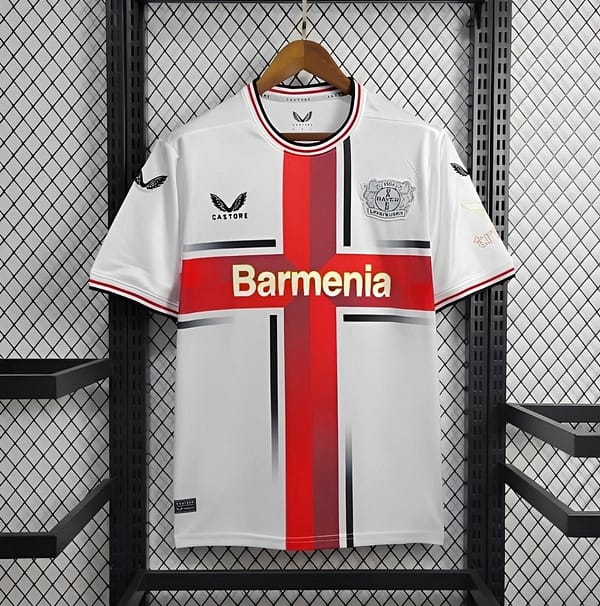 24/25 Bayer 04 Leverkusen Away White Jersey