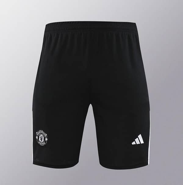 24/25 Manchester United Black Vest Jeresy+Shorts - Image 13