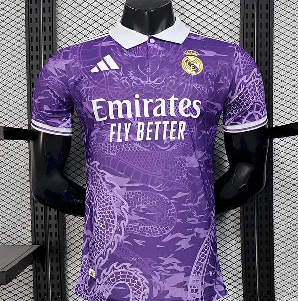 25/26 Player Version Real Madrid Purple Special Edition Jersey