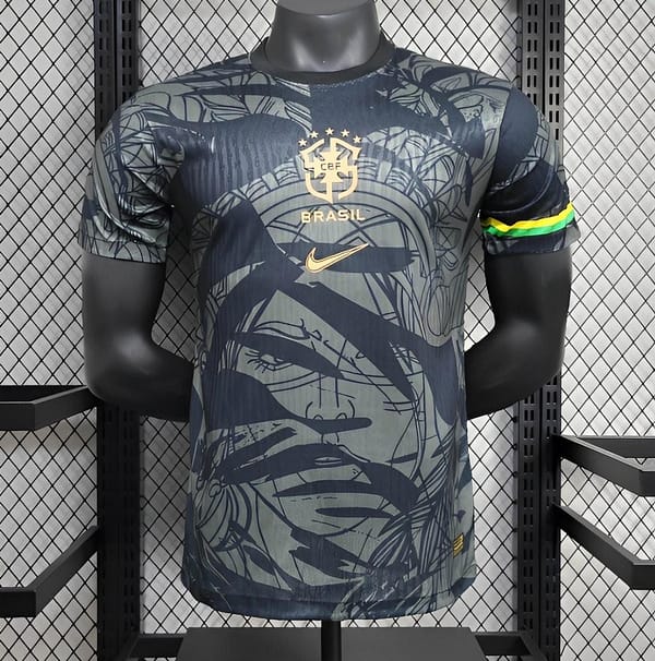 25/26 Player Version Brazil Special Edition Black Jersey