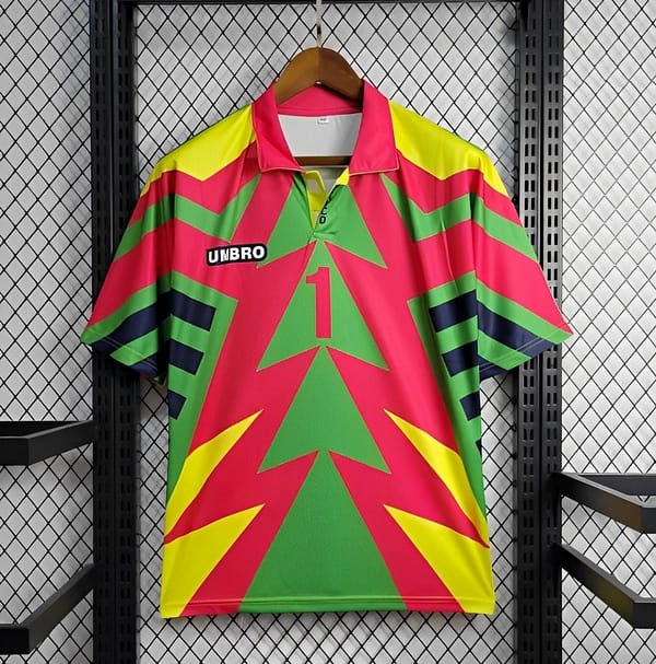 Retro 1998 Mexico CAMPOS 1 WORLD CUP HOME Jersey