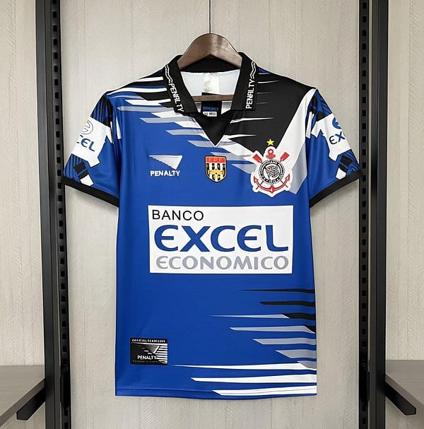 Retro 98/99 Corinthians Third Blue Jersey