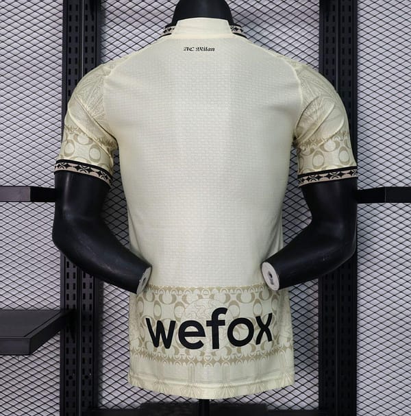 Player Version AC Milan x PLEASURES Forth White Jersey - Image 2