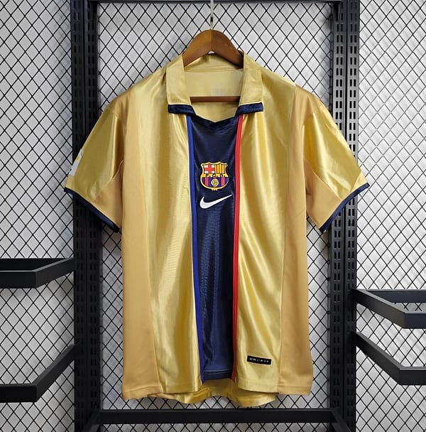 Retro 01/02 Barcelona Away Jersey