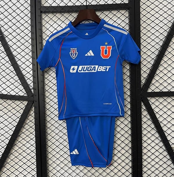 25/26 Kids Universidad De Chile Home Size 16-28 Jersey
