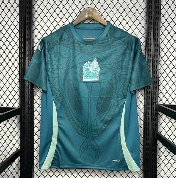 2024 Mexico Pre-Match Green Training Jersey