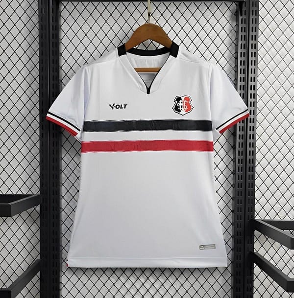 24/25 Women Santa Cruz Away White Jersey - Image 8