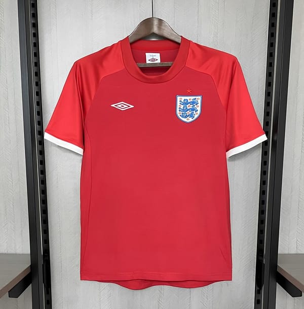 2010 Retro England Away Jersey