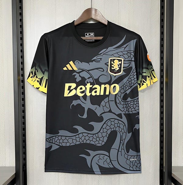 25/26 Aston Villa Black Jersey