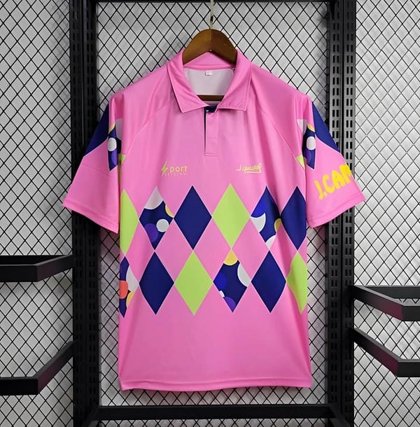 Retro 1992/93 Mexico Goalkeeper CAMPOS 1 Home Pink Jersey