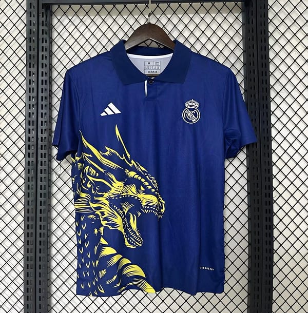 24/25 Real Madrid Yellow Dragon Jersey