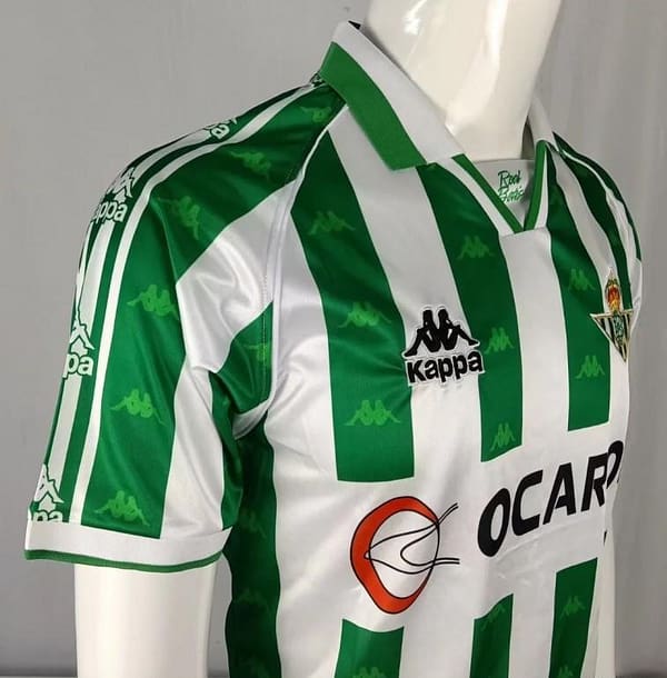 Retro 95/96 Real Betis Home Jersey - Image 3