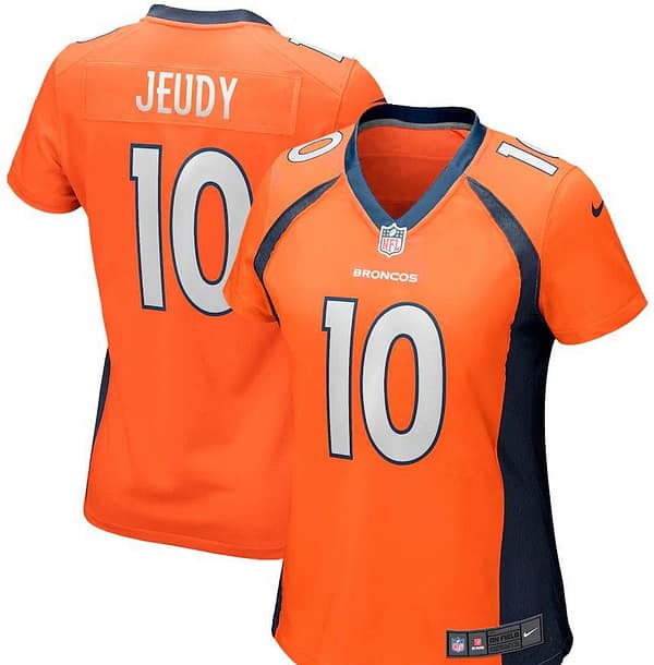 Women's Jerry Jeudy Orange Player Limited Team Jersey
