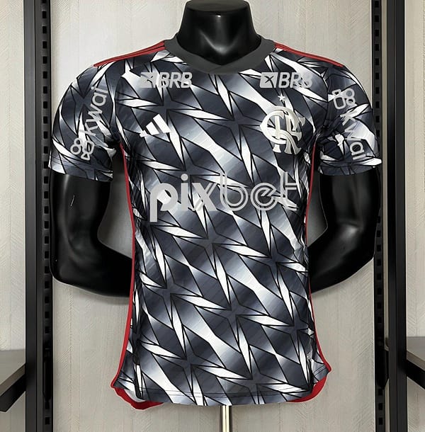 24/25 Player Version Flamengo Third All Sponsors S-XXXXL Jersey