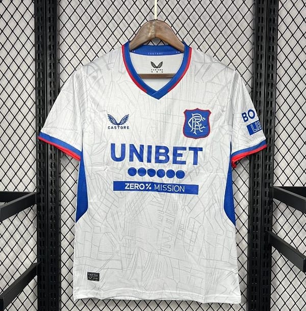 24/25 Glasgow Rangers Away White Jersey - Image 2
