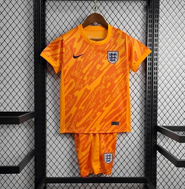 2024 KIDS England Goalkeeper Yellow Jersey