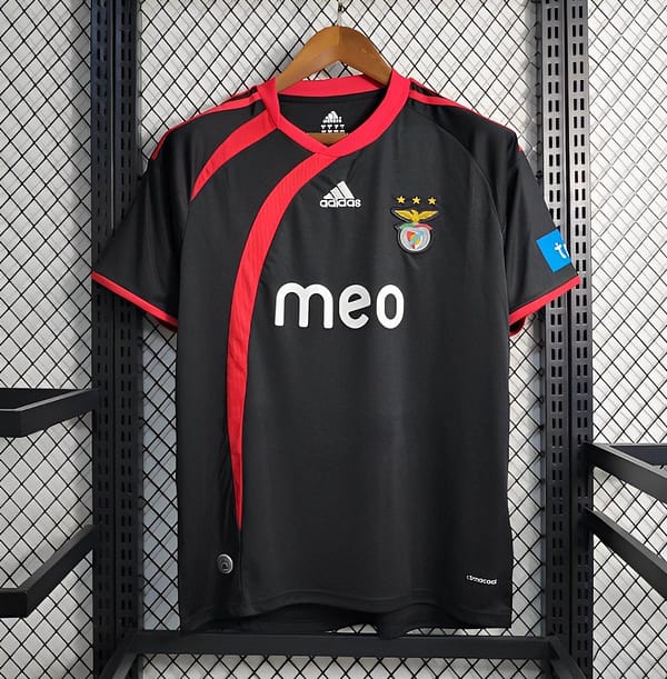 Retro 09-10 Benfica Away Black Jersey