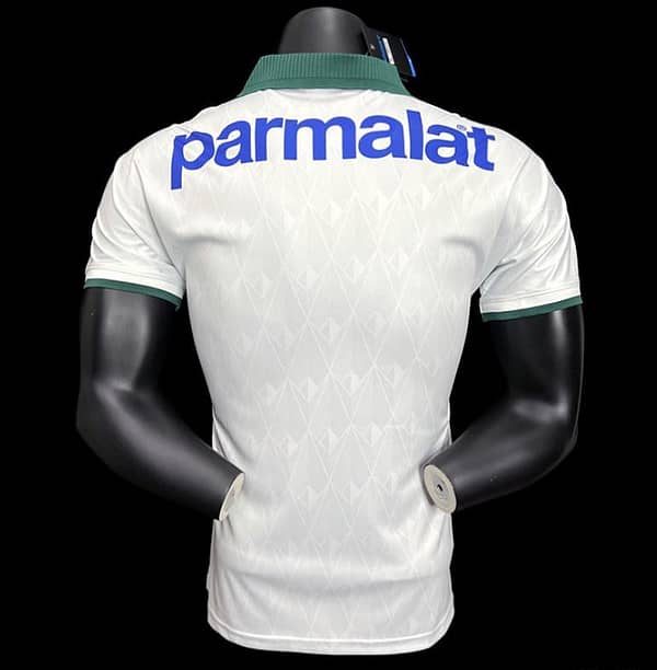 Retro 1986 Palmeiras Third White Jersey - Image 7