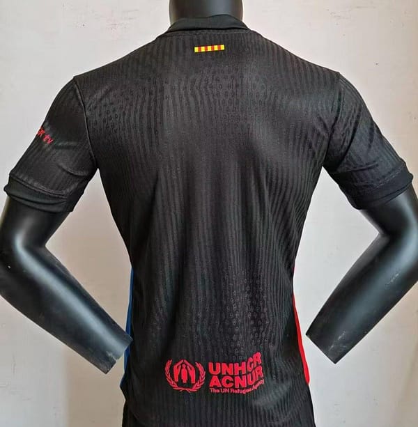 Player Version 24/25 Barcelona Away Black 125th Anniversary Jersey - Image 8