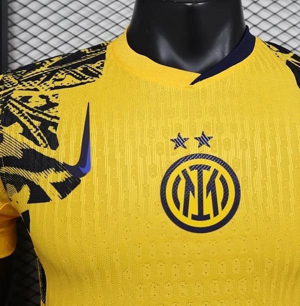 Player Version 24/25 Inter Milan Third Yellow Jersey - Image 6