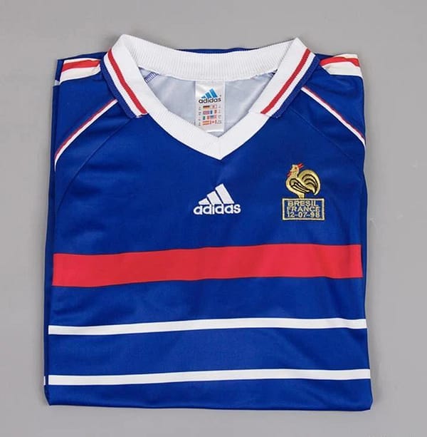 Retro 1998 France Home Jersey - Image 4