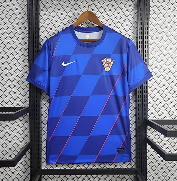 2024 Croatia Away Blue Jersey