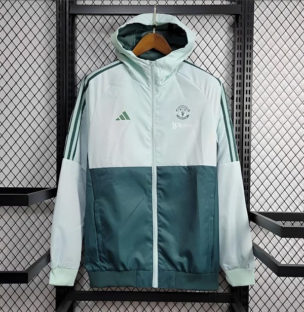 24/25 Manchester United Green Windbreaker