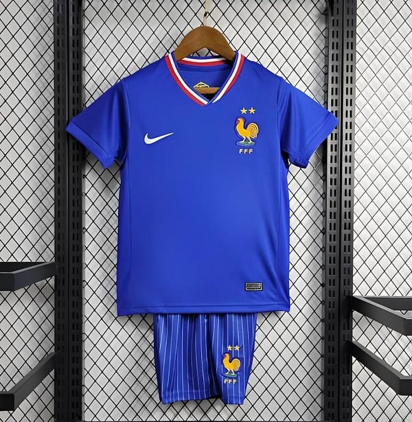 24/25 Kids France Home Jersey