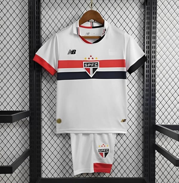 24/25 Kids Sao Paulo Home Jersey - Image 12
