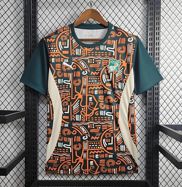 2024 Ivory Coast Pre-Match Train Jersey