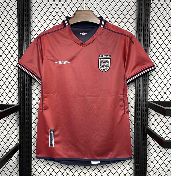 Retro 2002 England Away Jersey