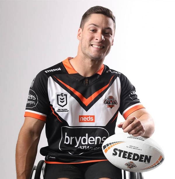 Wests Tigers 2021 Men's Home Rugby Jersey - Image 3