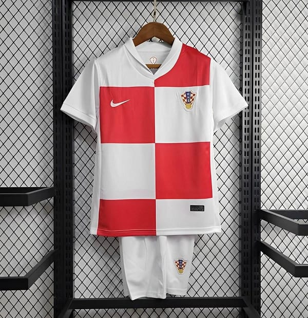 2024 KIDS Croatia Home Jersey