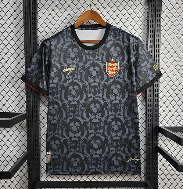 2024 England Comma Football Champions Of Europe Jersey