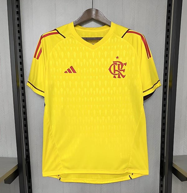 24/25 Flamengo Limited Edition Goalkeeper Yellow Jersey