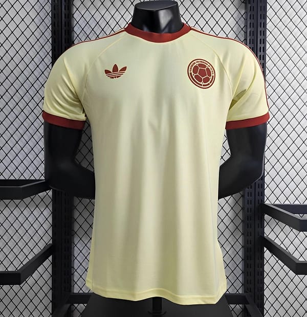 Player Version 2024 Colombia Yellow Casual T-Shirt - Image 9
