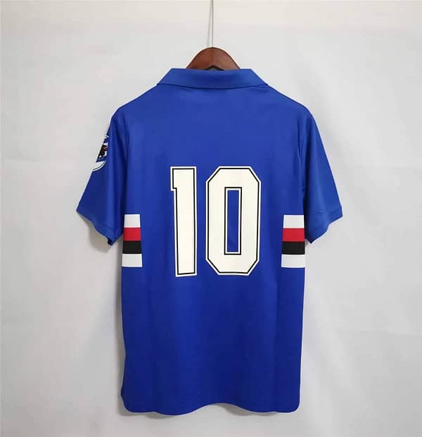 Retro 91/92 Sampdoria Home Jersey - Image 7