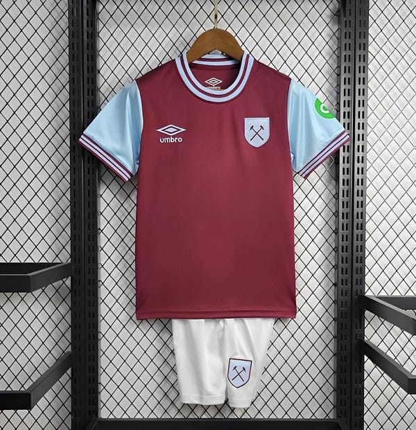 24/25 Kids West Ham United Home Jersey