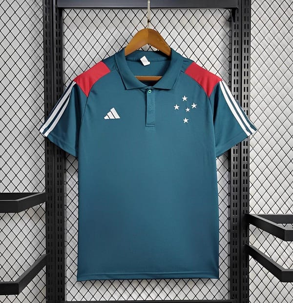 24/25 Cruzeiro Dark Green Polo Jersey