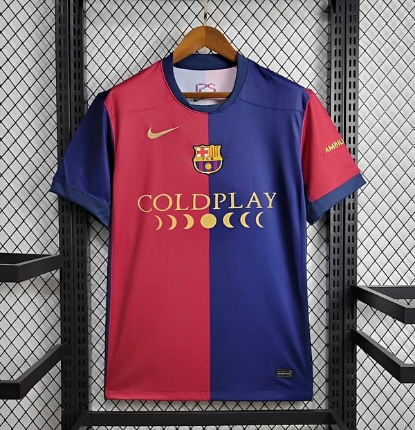 24/25 Barcelona Coldplay Home Special Jersey - Image 2