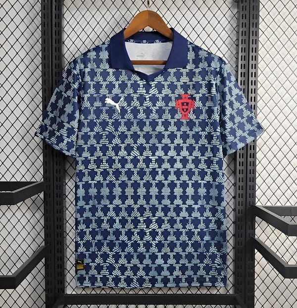 2025 Portugal Persian Blue Pre-Match Jersey