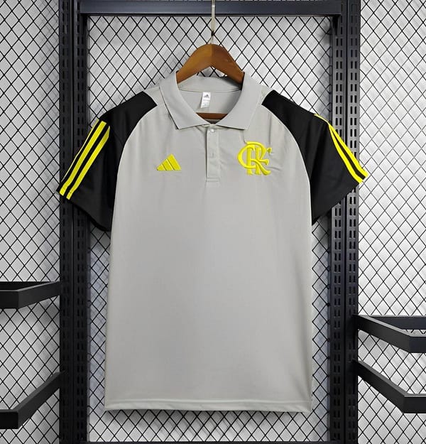 24/25 Flamengo Grey Polo Jersey