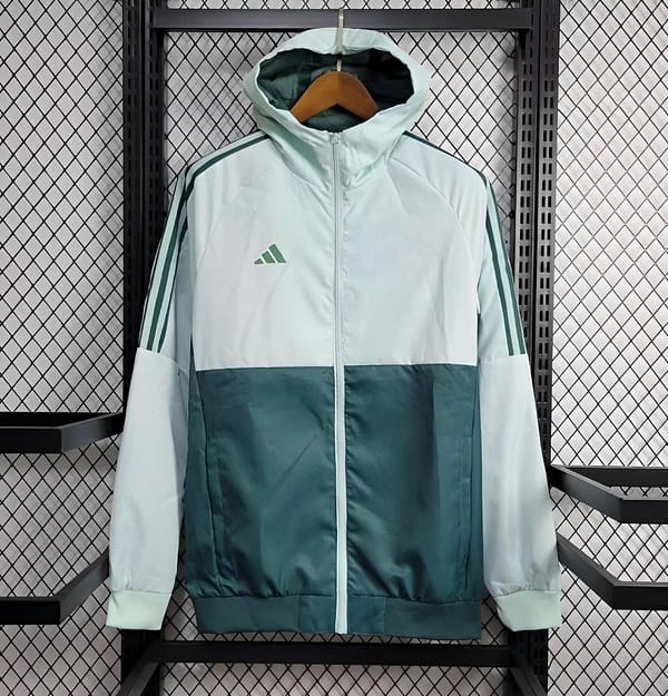 2024 Adidas Green Windbreaker
